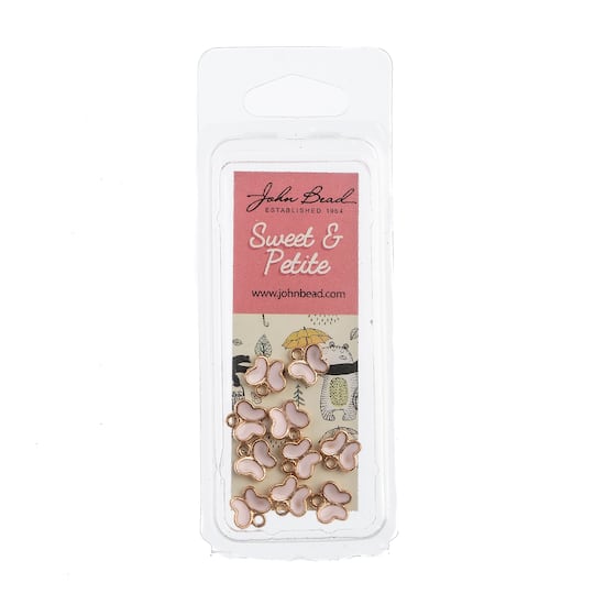 John Bead Sweet & Petite Butterfly Charms, 10ct.